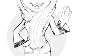 Chacacter Design_Arab Girl